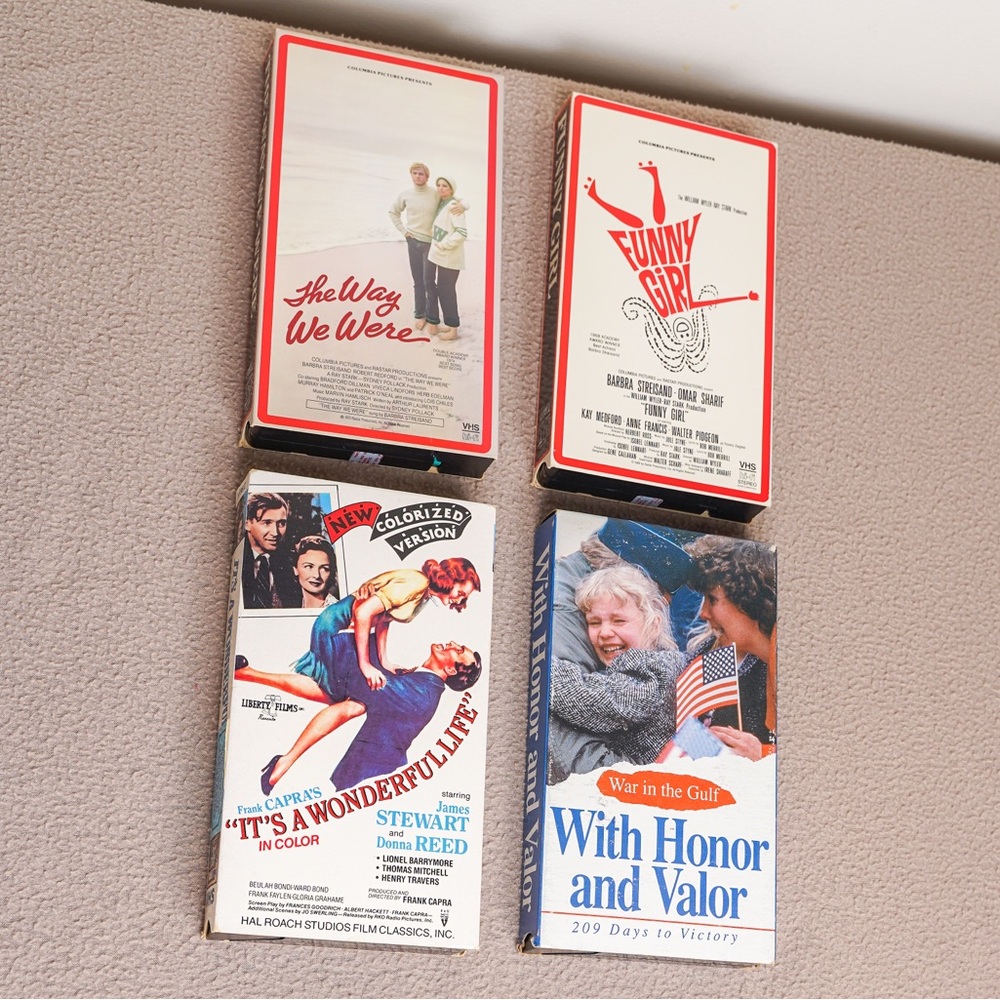 Classic Movie VHS Collection Video Tape Lot